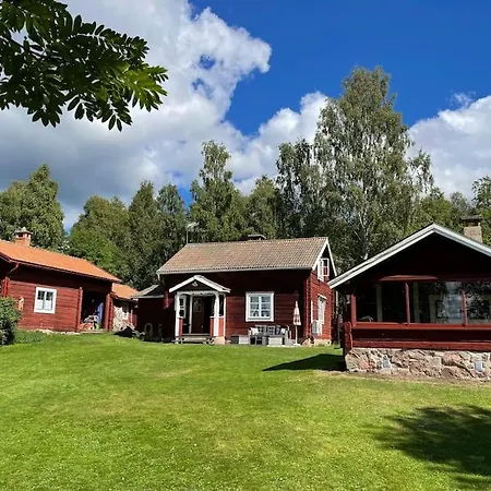 Idyllic Dalarna Farmhouse At The Lake Leksand Exterior photo